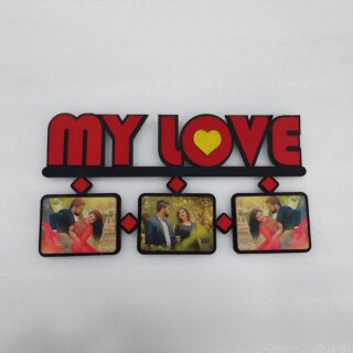 Three Photo Wall Hanging Frame