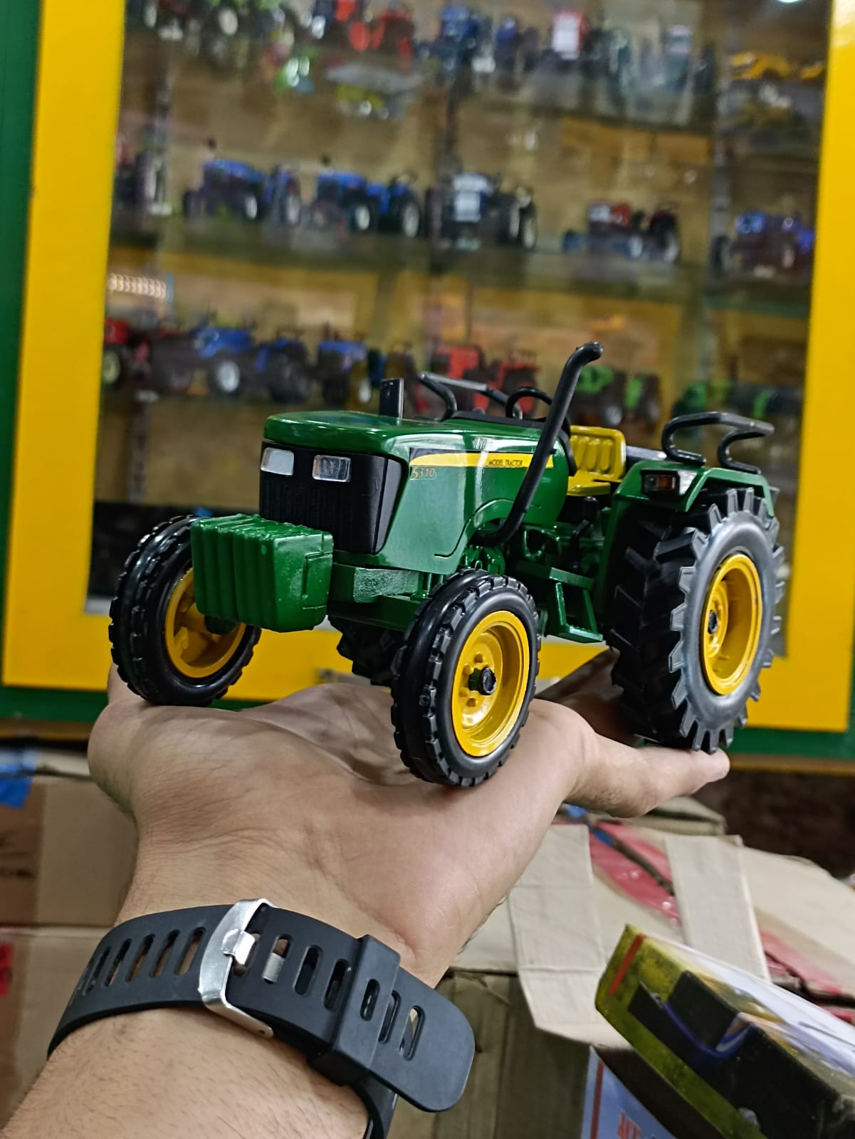 5310 Green Model Tractor With Handmade