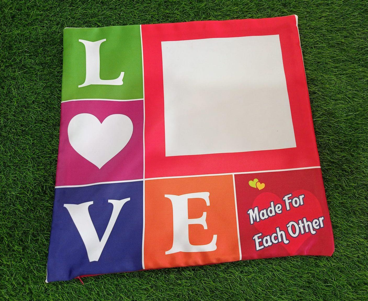 Pre-printed Cushion-Love-3 (Single Side)