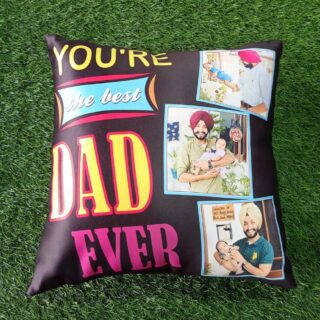 Pre-printed Cushion-Dad Design (Single Side)