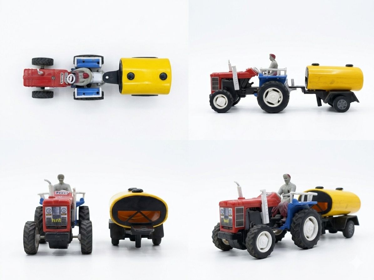 Tractor with Tanker Centy Toy Model - Image 2