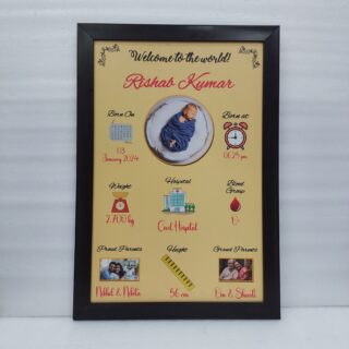 Baby Details Theme Frame