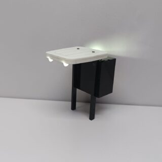 Working Lights Hood With Deck For Model Tractor