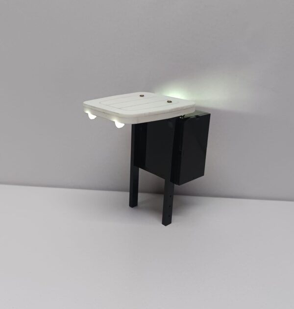 Working Lights Hood With Deck For Model Tractor