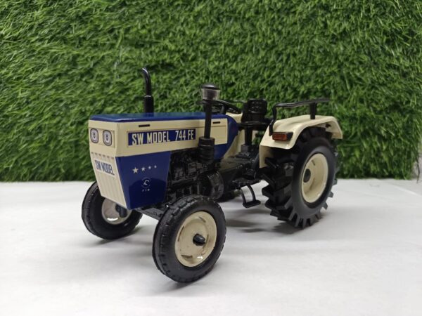 744 Model Tractor With Handmade Bonnet