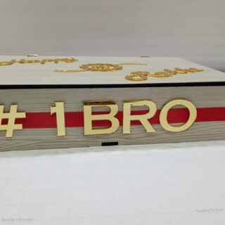 Customized Rakhi Box Type 3 (Only Box and Customization)
