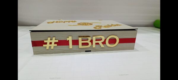 Customized Rakhi Box Type 3 (Only Box and Customization)