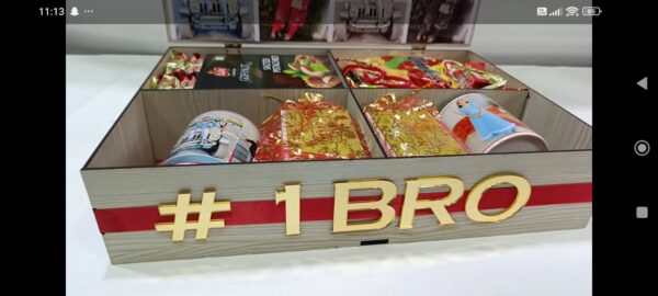 Customized Rakhi Box Type 3 (Only Box and Customization) - Image 3