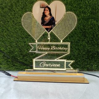 3 Hearts LED Frame with Photo