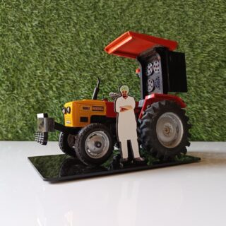 5911 Modified Model Tractor With Photo Cut Out Type- 1